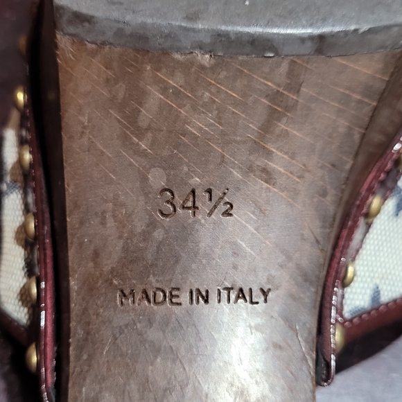 Louis Vuitton Flower sandals  Block Heels 👡 EU 34.5 - Picture 15 of 16